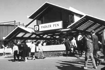 The Parker Pen Pavilion at the Worlds Fair